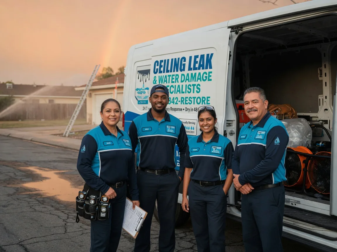 Ceiling Leak Cleanup company in Sabinal, TX